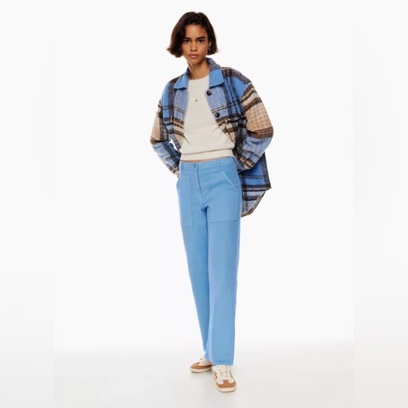 WILFRED FREE RYLEY PANT LONG UN FADED INDIGO SIZE 2 - Picture 7 of 8